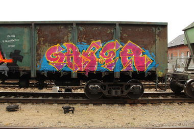 Graffiti Train - Photo by 5483r143 - freight (2019)