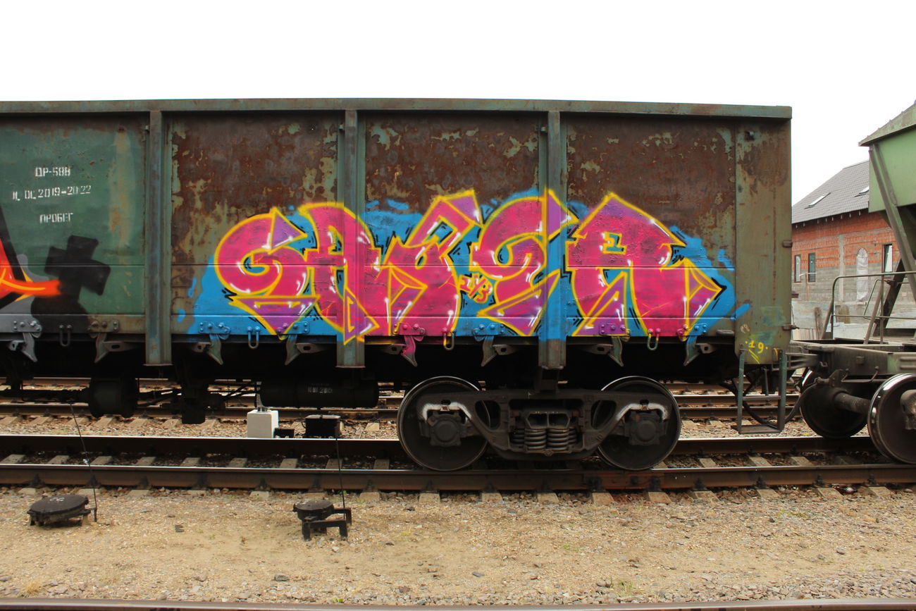 Graffiti Train - Photo by 5483r143 - freight (2019)