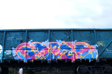 Graffiti Train - Photo by 5483r143 - fr8 (2017)