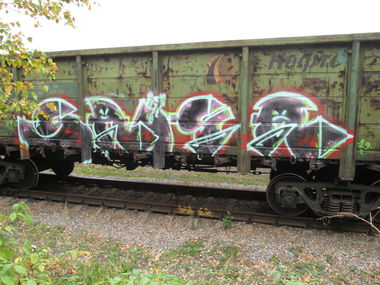 Graffiti Train - Photo by 5483r143 - freight (2019)