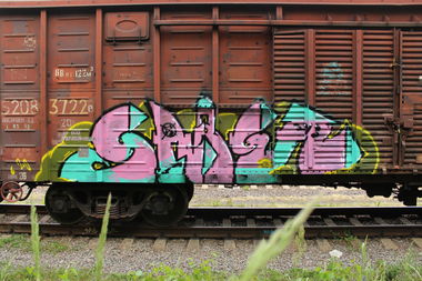 Graffiti Train - Photo by 5483r143 - freight (2020)