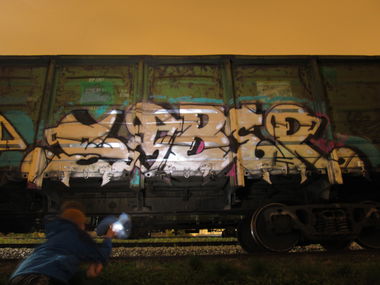 Graffiti Train - Photo by 5483r143 - freight (2016)