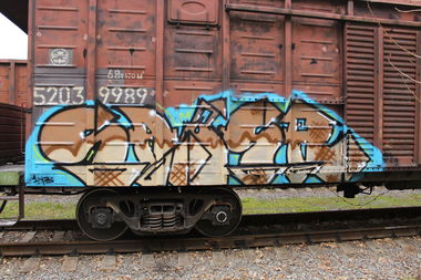 Graffiti Train - Photo by 5483r143 - FREIGHT (2019)