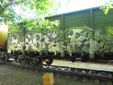 Graffiti Train - Photo by 5483r143 - freight (2016)
