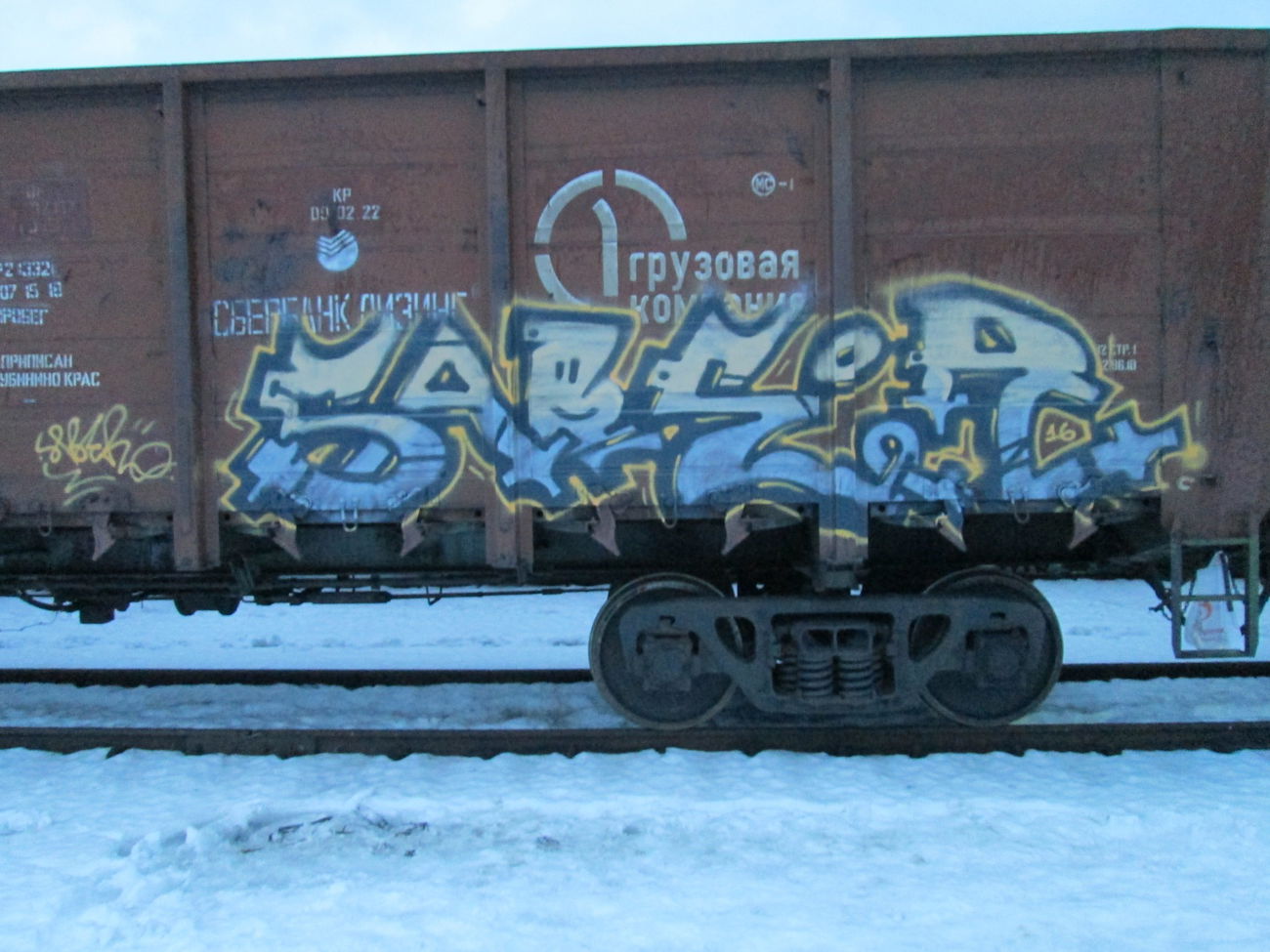 Graffiti Train - Photo by 5483r143 - freight (2016)