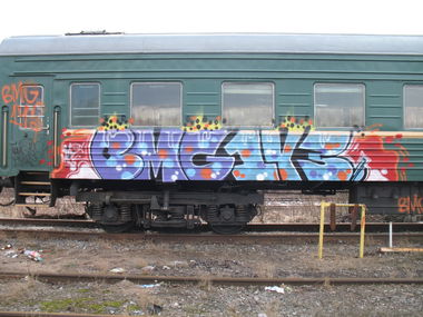 Graffiti Train - Photo by 5483r143 (2009)