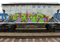 Graffiti Train - Photo by 5483r143 - freight (2020)