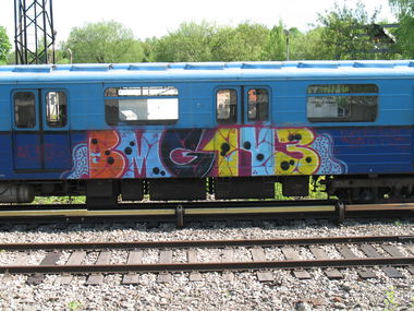 Graffiti Train - Photo by 5483r143 (2009)