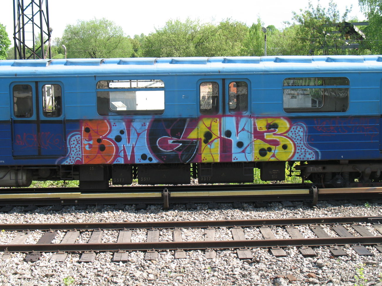 Graffiti Train - Photo by 5483r143 (2009)