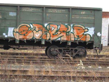 Graffiti Train - Photo by 5483r143 - freight (2018)