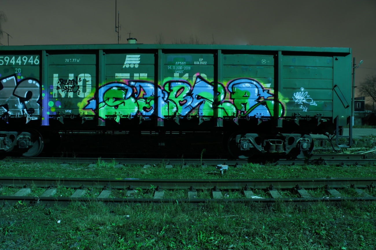Graffiti Train - Photo by 5483r143 - freight (2017)