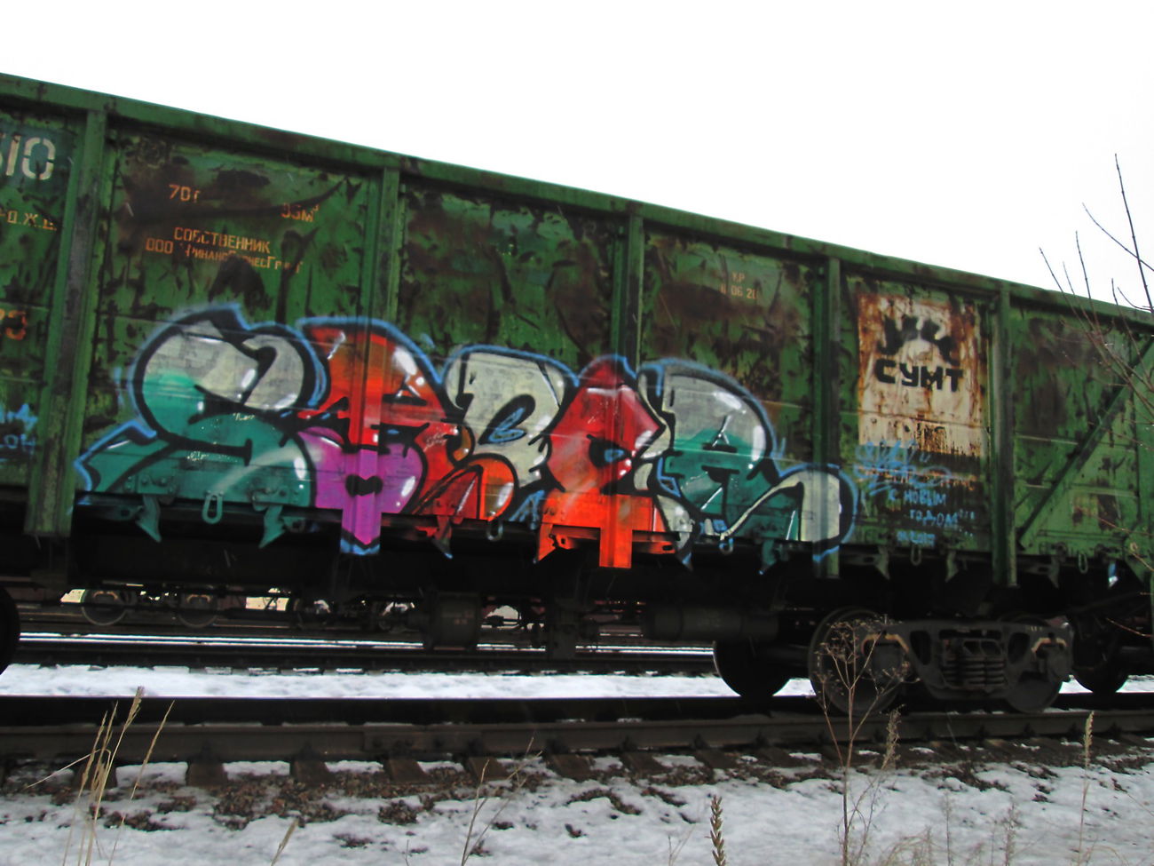 Graffiti Train - Photo by 5483r143 - fr8 (2017)