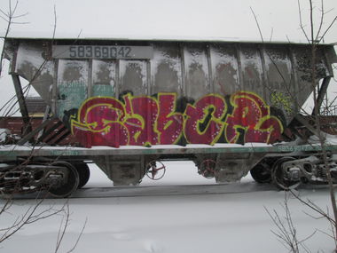 Graffiti Train - Photo by 5483r143 - freight (2019)
