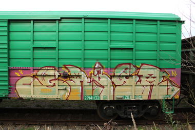 Graffiti Train - Photo by 5483r143 - freight (2020)