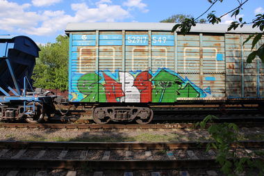 Graffiti Train - Photo by 5483r143 - freight, fr8 (2021)
