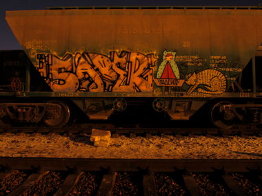 Graffiti Train - Photo by 5483r143 - fr8, fr8graffiti (2015)