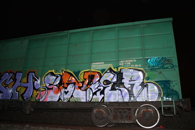 Graffiti Train - Photo by 5483r143 - freight (2017)