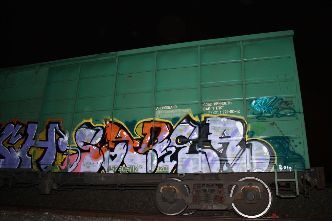 Graffiti Train - Photo by 5483r143 - freight (2017)