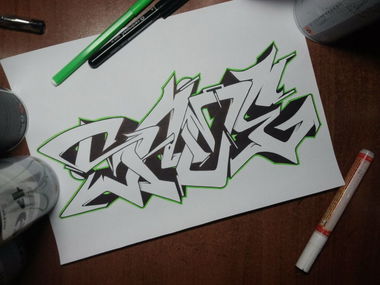 Graffiti in Tula - Photo by 5ame - PashaSame (2012)