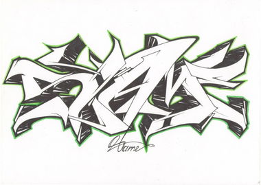 Graffiti in Tula - Photo by 5ame - PashaSame (2013)