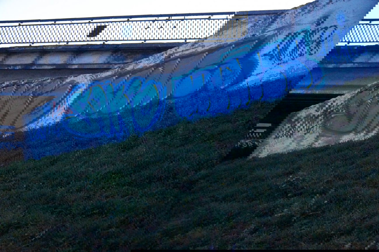 Graffiti in Tula - Photo by 5ame - PashaSame, Montes (2014)