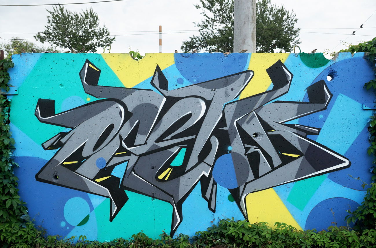 Graffiti Wall in Тула - Photo by 5ame - PashaSame (2015)