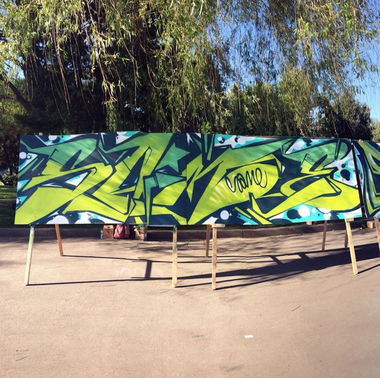 Graffiti Wall in Tula - Photo by 5ame - PashaSame (2015)