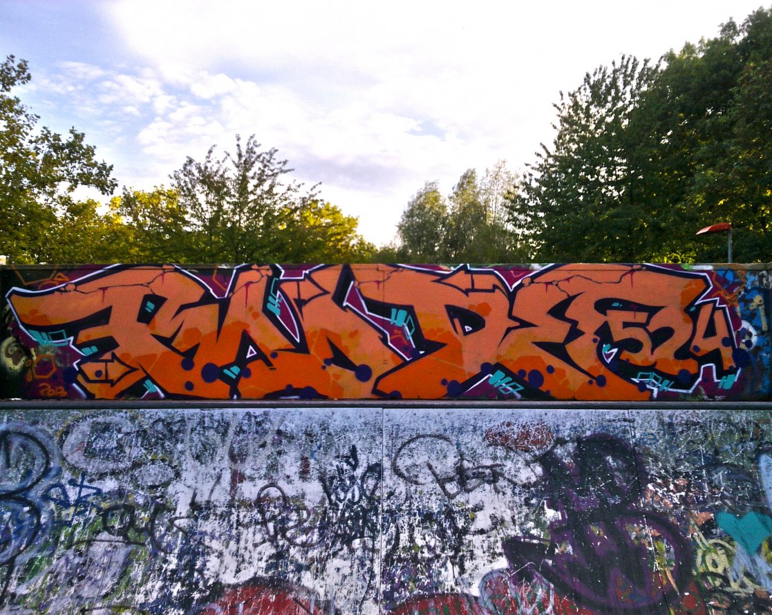 Graffiti Wall in Hennef - Photo by 5zwo4 - 5zwo4, 524, pmod (2013)