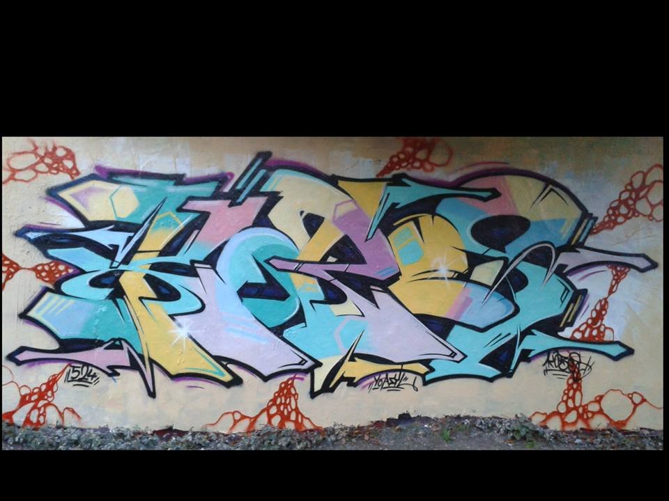 Graffiti Wall - Photo by 5zwo4 - 524, 5zwo4, köbes (2013)