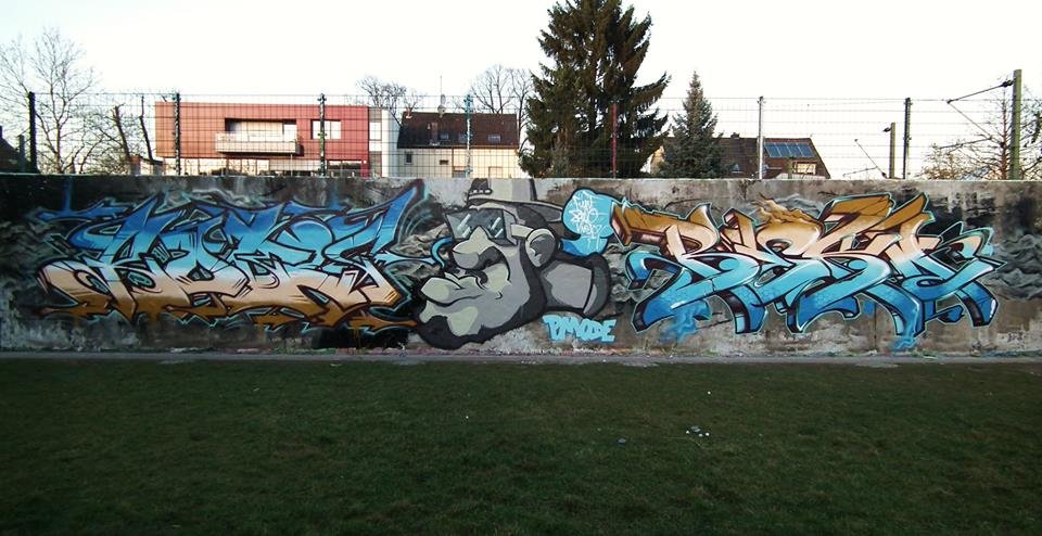 Graffiti Wall - Photo by 5zwo4 - köbes, pmode, reka