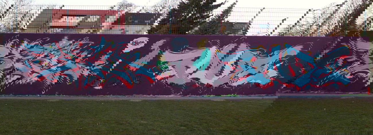 Graffiti Wall - Photo by 5zwo4 - 524, 5zwo4, reka