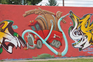 Graffiti Wall - Photo by 5zwo4 - 524, 5zwo4, hall