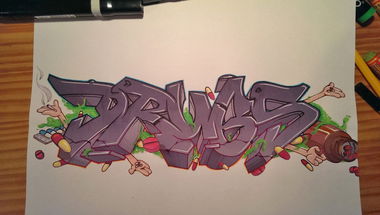 Graffiti Wall - Photo by 5zwo4 - 524, 5zwo4, pmode