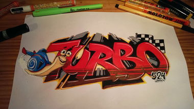 Graffiti Sketch - Photo by 5zwo4 - 524, 5zwo4, turbo