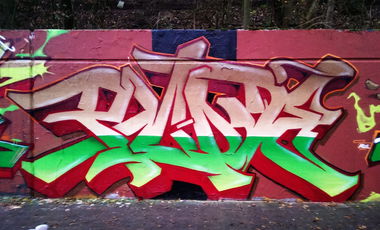 Graffiti Wall - Photo by 5zwo4 - pmode, 524, 5zwo4