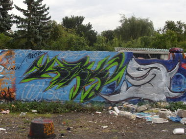 Graffiti Wall in Bielefeld - Photo by 607Salkin