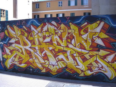 Graffiti Wall in Palma - Photo by 607Salkin