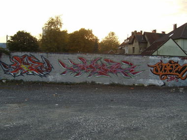 Graffiti Wall in Bielefeld - Photo by 607Salkin