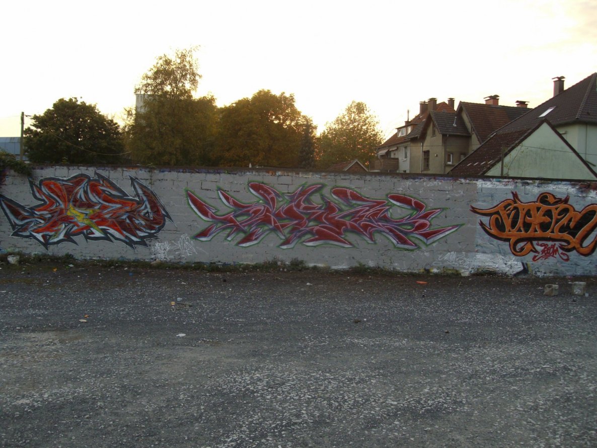 Graffiti Wall in Bielefeld - Photo by 607Salkin