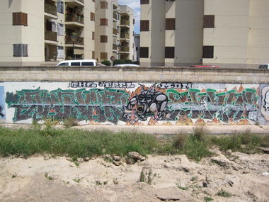 Graffiti Wall in Palma - Photo by 607Salkin