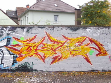 Graffiti Wall in Bielefeld - Photo by 607Salkin