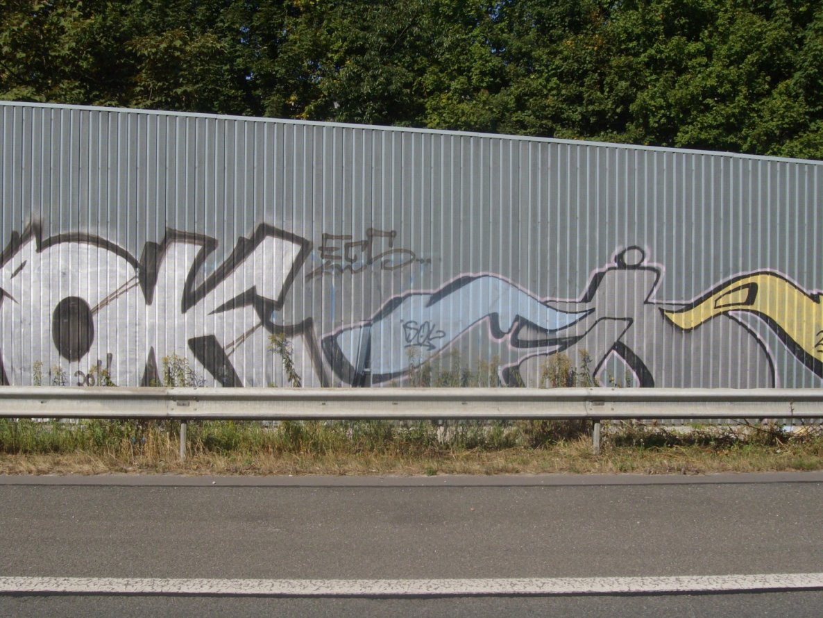 Graffiti Bombing in Bielefeld - Photo by 607Salkin