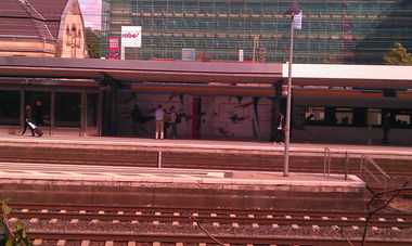 Graffiti Train in Bielefeld - Photo by 607Salkin