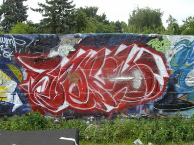 Graffiti Wall in Bielefeld - Photo by 607Salkin