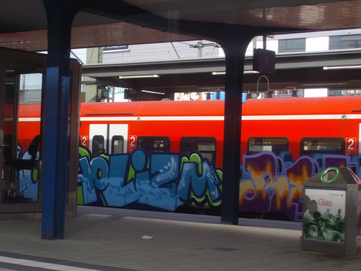 Graffiti Train - Photo by 607Salkin