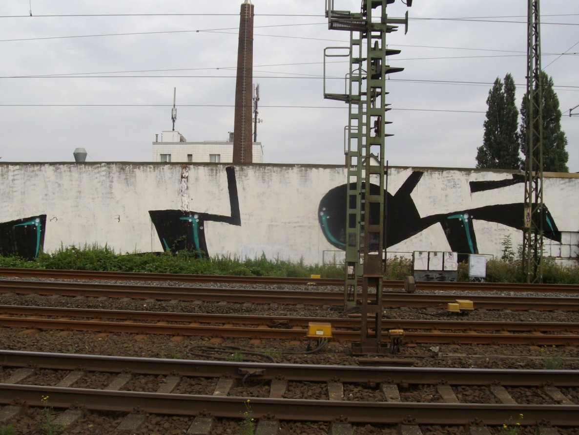 Graffiti Bombing in Bielefeld - Photo by 607Salkin