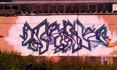 Graffiti Wall in Bielefeld - Photo by 607Salkin