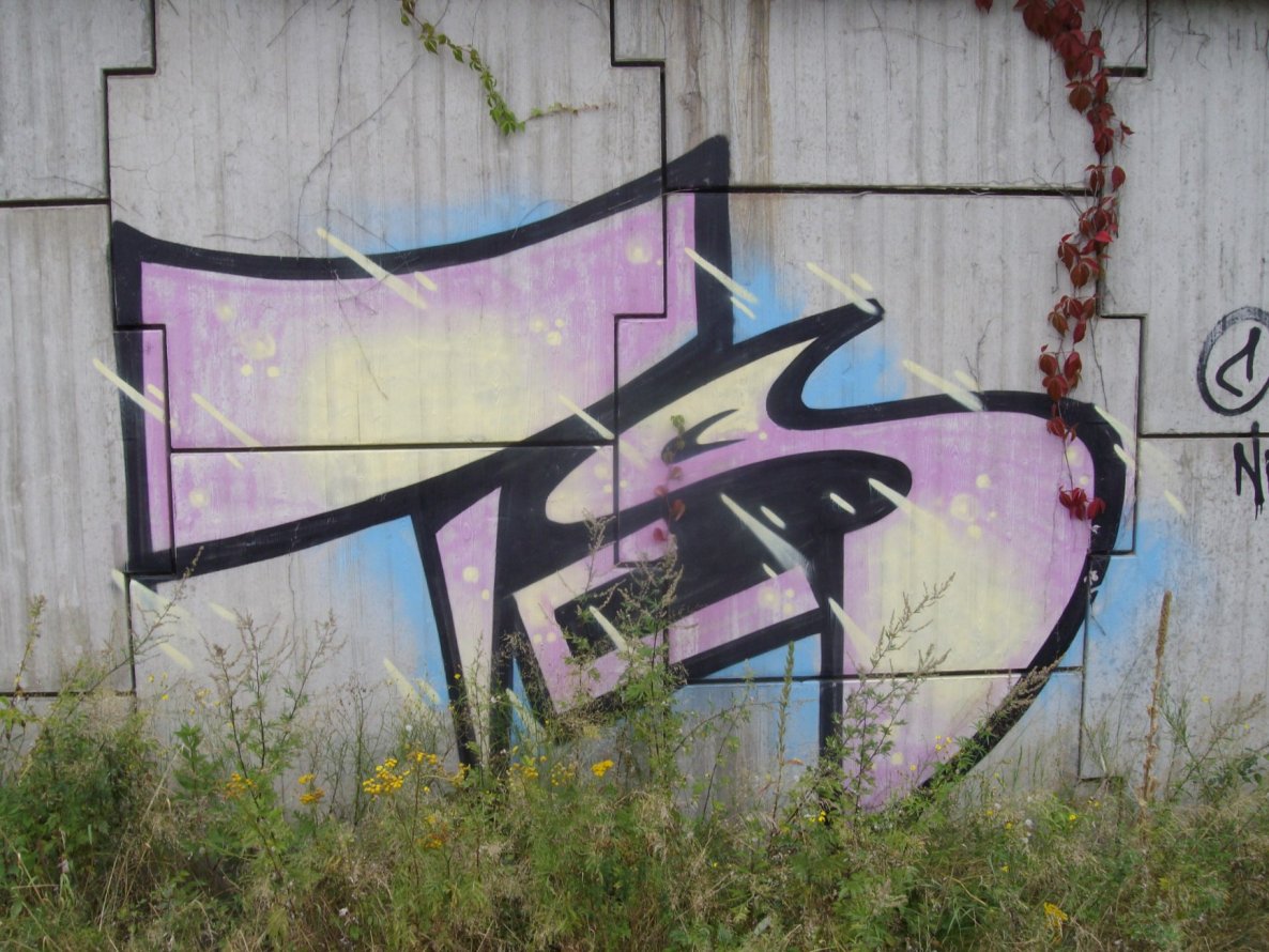 Graffiti Bombing in Bielefeld - Photo by 607Salkin