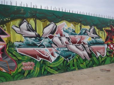 Graffiti Wall in Palma - Photo by 607Salkin