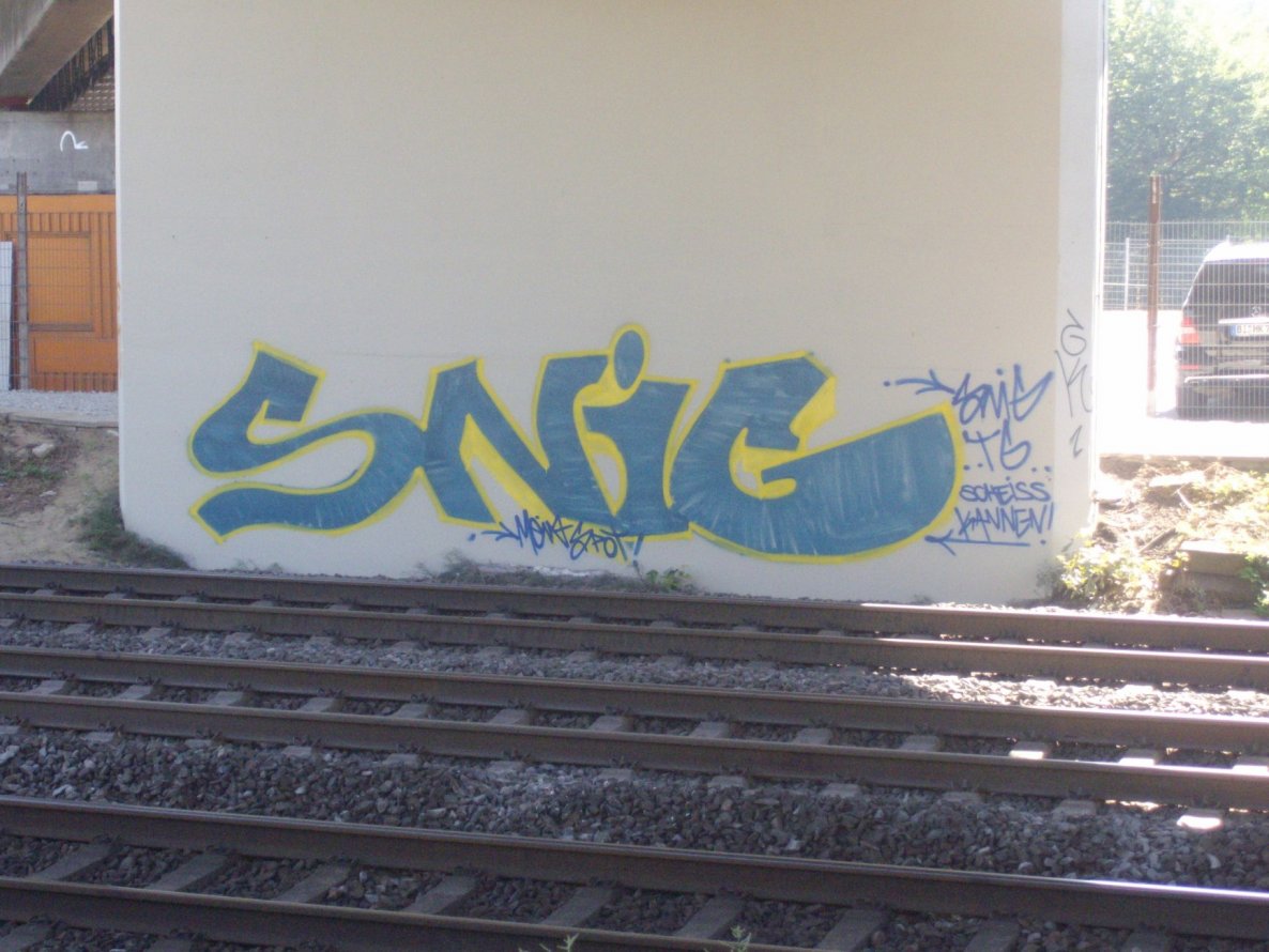 Graffiti Bombing in Bielefeld - Photo by 607Salkin - iMMMER, DIESE, AUSREDEN